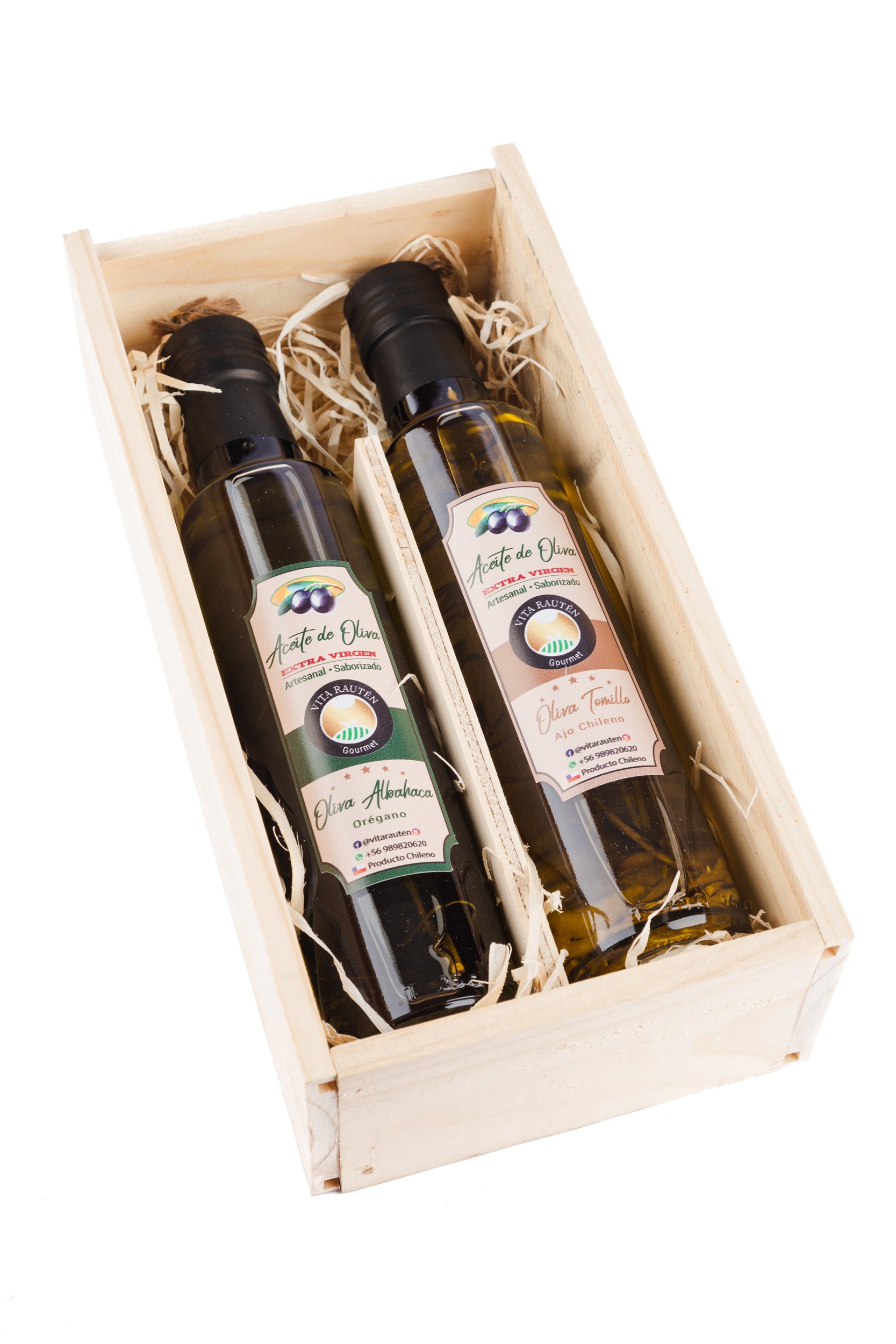 Pack de dos Aceites de Oliva Extra Virgen con Especias - Imagen 2